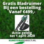 Kunstgras + GRATIS bladruimer bij aankoop van €499